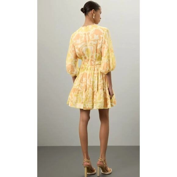 Alexis Capri Yellow Mini Dress - Picture 3 of 10